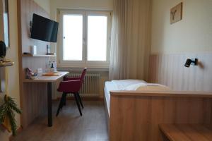 TV a/nebo společenská místnost v ubytování Hotel St Elisabeth