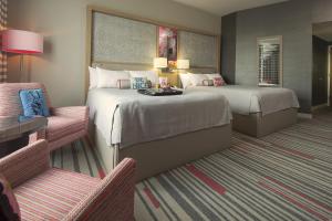 Cama ou camas em um quarto em Universal's Hard Rock Hotel®