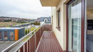 Balkon lub taras w obiekcie Baltic Nova, Sun & Snow
