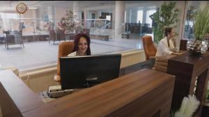 Casablanca beach resort, first line with private beach and swimming pools, vendégei