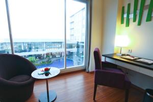 Posezení v ubytování FUGO Hotel Banjarmasin