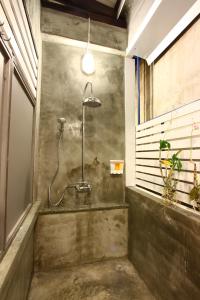 Koupelna v ubytování Pak-Up Hostel