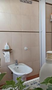 A bathroom at Casa Lilla 1 e 2