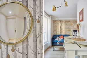 Posedenie v ubytovaní Residence Center of Paris le Marais by Studio prestige
