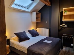 Postel nebo postele na pokoji v ubytování B&B Barvaux, Durbuy