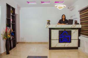 Majutusasutuse Go2Hotel45 töötajad
