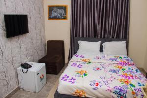 Voodi või voodid majutusasutuse Go2Hotel45 toas