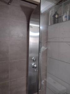 A bathroom at Snowbird-late check-out