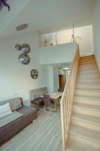 Posezení v ubytování Mein Appartement Nr.9