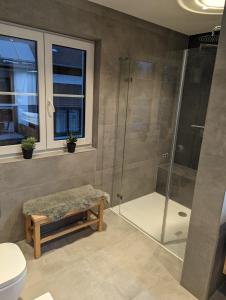 Koupelna v ubytování ApartSchön