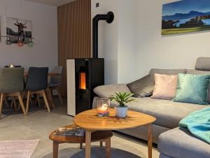 Posezení v ubytování ApartSchön