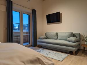 Posezení v ubytování ApartSchön