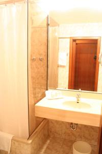 Koupelna v ubytování Käfernberg - Weinhotel