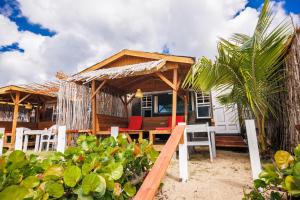 Zahrada ubytování Conch Beach Cabins