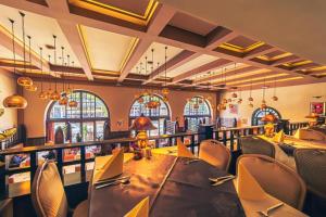 Posezení v ubytování Hotel Corvin