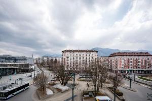 Výhľad na hory alebo výhľad na hory priamo z apartmánu