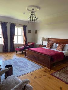 Voodi või voodid majutusasutuse Glendine Country House Wexford toas