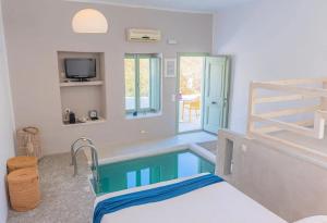 Postel nebo postele na pokoji v ubytování Pylaia Boutique Hotel & Spa