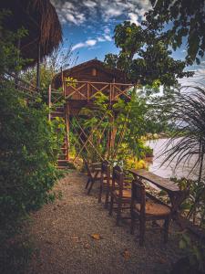 Paisaje cerca de este albergue
