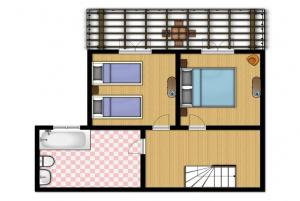 The floor plan of Villa Magda Még 37 kép