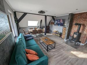 Posezení v ubytování Havel Suites