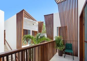 Een balkon of terras bij Villa Nautica Boutique Hotel