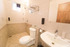 Koupelna v ubytování Hotel Wayfarer