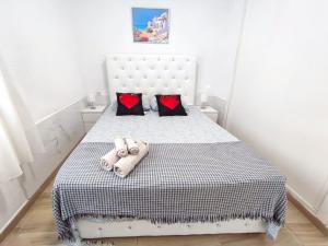 Postel nebo postele na pokoji v ubytování Aloha Chill Out + 18 fotografií