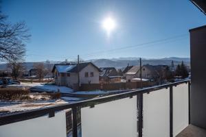 Výhľad na hory alebo výhľad na hory priamo z apartmánu