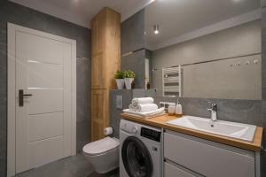 Kúpeľňa v ubytovaní Apartament Widok 5