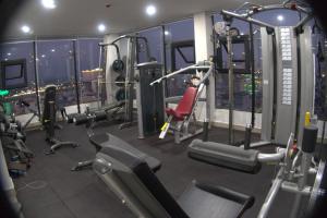 Fitness centrum a/nebo fitness zařízení v ubytování Residence 110 (Hotel and Apartments)