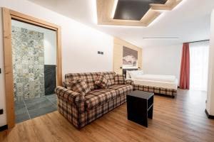 Posezení v ubytování Albergo Garni Edy (B&B)