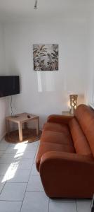 Posezení v ubytování magnolia, appartement lumineux et agréable