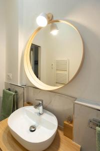 Koupelna v ubytování B&B Porta 93