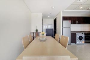 Kuchyň nebo kuchyňský kout v ubytování Bay Central, Dubai Marina - Peaceful One Bedroom