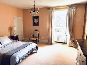 Posteľ alebo postele v izbe v ubytovaní labarretaine , une maison de caractère