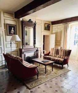Posedenie v ubytovaní labarretaine , une maison de caractère