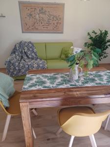 Posezení v ubytování CASA NELLA Appartamento nel Centro Storico