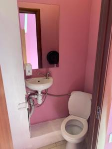 Kúpeľňa v ubytovaní Green Hotel