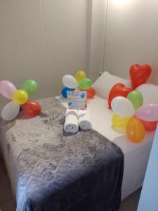 Pousada Container e Spa Mina Beer客房内的一张或多张床位