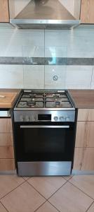 Kuchyň nebo kuchyňský kout v ubytování Rafaela Apartment