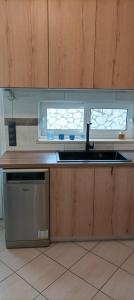 Kuchyň nebo kuchyňský kout v ubytování Rafaela Apartment