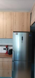 Kuchyň nebo kuchyňský kout v ubytování Rafaela Apartment
