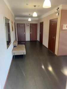 Posteľ alebo postele v izbe v ubytovaní Green Hotel