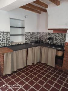 Kuchyň nebo kuchyňský kout v ubytování Finca Riolavar