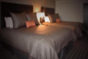 Letto o letti in una camera di Aspen Select