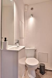 Koupelna v ubytování Studio cosy au coeur de Bompard