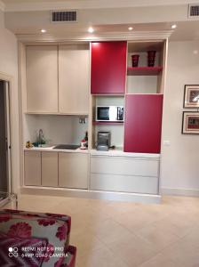 A kitchen or kitchenette at Popolo square deluxe flat