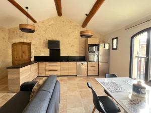 Η κουζίνα ή μικρή κουζίνα στο « Le 15 » appartement de charme 4 personnes +10 φωτογραφίες