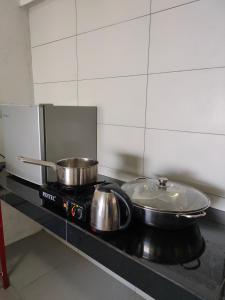 Kuhinja oz. manjša kuhinja v nastanitvi Fraser Hill Silverpart Resort A3-1-1 Forest View With Lift